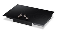 Samsung 30" 4-Element Electric Cooktop with Knob Controls - Black - NZ30FG5332RKAA | Surface de cuisson électrique Samsung de 30 po à 4 éléments avec commandes à boutons - noire - NZ30FG5332RKAA | NZ30FG53