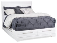 Olivia 6-Piece Full Storage Bedroom Package - White