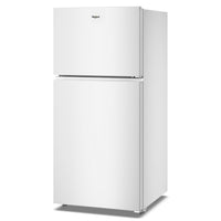 Whirlpool 18.2 Cu. Ft. 30" Wide-Top Freezer Refrigerator - WRTX5419SW|Réfrigérateur Whirlpool de 30 po de 18,2 pi³ à congélateur supérieur large - WRTX5419SW|WRTX541W