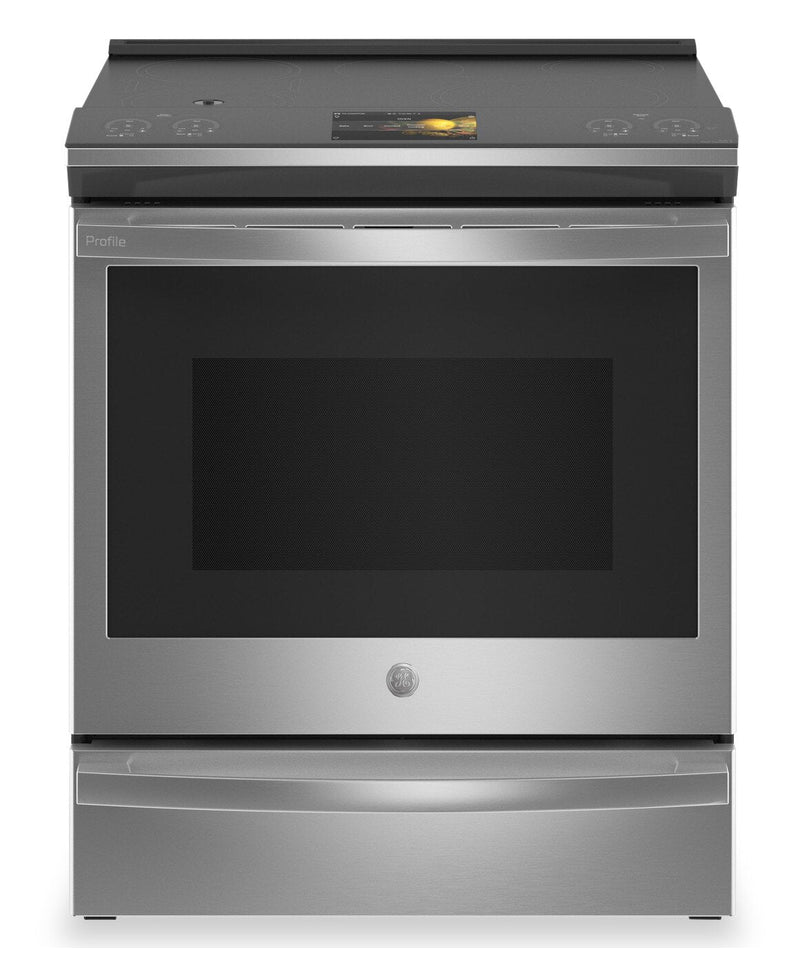 GE Profile 5.3 Cu. Ft. Smart Induction Range with In-Oven Camera - PHS93XYPFS | Cuisinière intelligente à induction GE Profile de 5,3 pi3 avec caméra dans le four - PHS93XYPFS | PHS93PFS