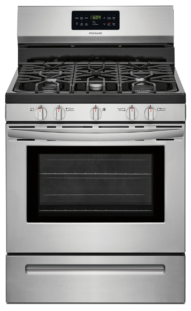 Frigidaire 5.0 Cu. Ft. Gas Range – FFGF3056TS|Cuisinière à gaz Frigidaire de 5,0 pi3 - FFGF3056TS