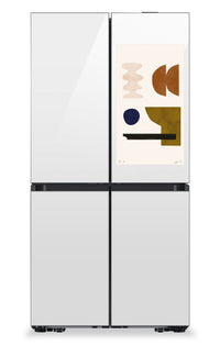 Samsung Bespoke 23 Cu. Ft. 4-Door Flex Refrigerator with Family Hub+™ - RF23DB990012AC | Réfrigérateur Bespoke Samsung de 23 pi³ à 4 portes Flex avec portail Family Hub+MC - RF23DB990012AC | RF23DB9W