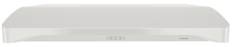 NuTone 30" Under-Cabinet 300 CFM Hood Fan – NQDD130WW - Range Hood in White