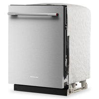 KitchenAid 24” 47 dBA Built-In Top Control Dishwasher - PrintShield™ Stainless Steel - KDTS224SPS | Lave-vaisselle encastré KtichenAid de 24 po et de 47 dBA avec commandes sur le dessus - acier inoxydable avec fini PrintShieldMC - KDTS224SPS