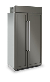 KitchenAid 25.5 Cu. Ft. Panel-Ready Built-In Side-by-Side Refrigerator - KBSN702MPA | Réfrigérateur encastré KitchenAid avec panneau personnalisable de 25,5 pi³ à compartiments juxtaposés - KBSN702MPA | KBSN702P