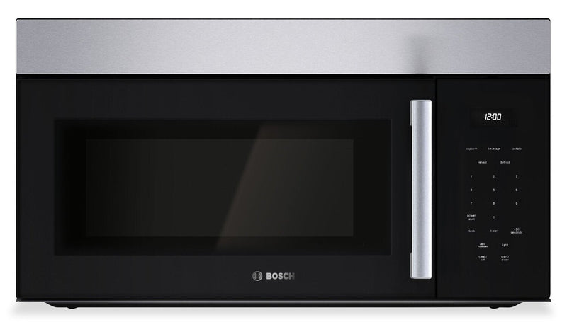Bosch 100 Series Over-The-Range Microwave - Stainless Steel - HMV1055C | Four à micro-ondes à hotte intégrée Bosch de série 100 - acier inoxydable - HMV1055C