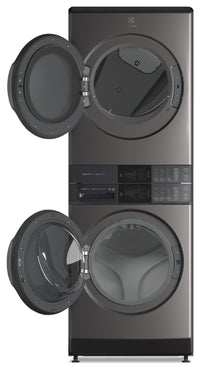 Electrolux Laundry Tower™ with 5.2 Cu. Ft. Washer and 8 Cu. Ft. Electric Dryer - ELTE760CAT  | Tour de buanderie Laundry TowerMC Electrolux avec laveuse 5,2 pi³ et sécheuse électrique 8 pi³ - ELTE760CAT  | ELTE760T