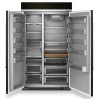KitchenAid 30 Cu. Ft. Built-In Side-by-Side Refrigerator - KBSN708MBS | Réfrigérateur encastré KitchenAid de 30 pi³ à compartiments juxtaposés - KBSN708MBS | KBSN78BS