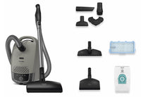 Miele Guard S1 Electro Canister Vacuum with Bag – Casa Grey - 41TRE044CDN   | Aspirateur-traîneau Guard S1 Electro de Miele avec sac - gris casa - 41TRE044CDN