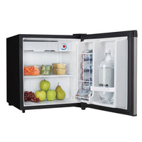Danby 17.7" 1.6 Cu. Ft. Single-Door Mini Fridge – Stainless Steel - DCR016A3BSLDD | Mini réfrigérateur Danby de 1,6 pi³ et de 17,7 po à 1 porte - acier inoxydable - DCR016A3BSLDD