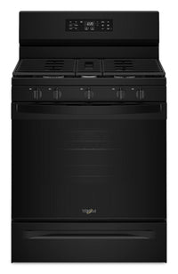 Whirlpool 30" 5.0 Cu. Ft. Gas Range with Air Cooking – Black - WFGS4530SB | Cuisinière à gaz Whirlpool de 5,0 pi³ et de 30 po avec cuisson à air - noire - WFGS4530SB