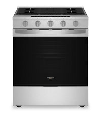 Whirlpool 5 Cu. Ft. Gas Range with Air Fry and SpeedHeat™ Burner - Stainless Steel - WSGS7530RZ | Cuisinière à gaz Whirlpool de 5 pi3 avec friture à air et brûleur SpeedHeatMC - acier inoxydable - WSGS7530RZ | WSGS753Z