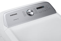 Samsung 5.7 Cu. Ft. Top-Load Washer with ActiveWave Agitator and 7.4 Cu. Ft. Electric Dryer  | Laveuse chargement par le haut 5,7 pi³ avec agitateur ActiverWave et sécheuse électrique 7,4 pi³ Samsung  | SATL520A