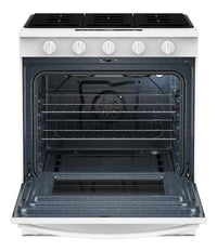 Whirlpool 30" 5 Cu. Ft. Gas Range with Air Cooking - White - WSGS5030SW | Cuisinière à gaz Whirlpool de 5 pi³ et de 30 po avec cuisson à air - blanche - WSGS5030SW