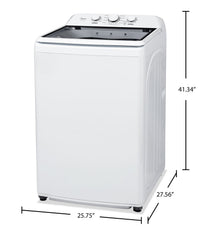 Midea 4.5 Cu. Ft. Top Load Agitator Washer – White - MLTW45A2BWW | Laveuse Midea à chargement par le haut de 4,5 pi3 avec agitateur - blanche - MLTW45A2BWW