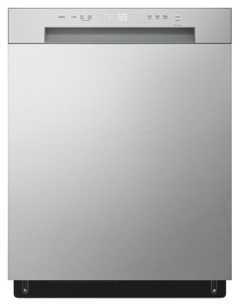 LG Front-Control Dishwasher with LoDecibel Operation and DynamicDry™ - LDFC2423V  | Lave-vaisselle LG avec commandes à l’avant, fonctionnement silencieux LoDecibelMC et technologie Dynamic DryMC - LDFC2423V  | LDFC242V