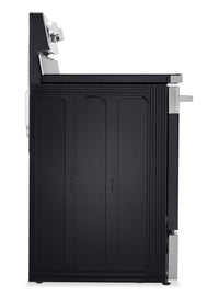 LG 6.3 Cu. Ft. Smart Electric Range with Air Fry - Stainless Steel - LREN6323YE | Cuisinière intelligente électrique LG de 6,3 pi³ avec friture à air - acier inoxydable - LREN6323YE