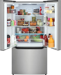 Frigidaire 33" 20 Cu. Ft. Counter-Depth French Door Refrigerator - FRFG2033AV | Réfrigérateur Frigidaire de 20 pi3 et de 33 po à portes françaises de profondeur comptoir - FRFG2033AV