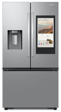 Samsung 25 Cu. Ft. French-Door Refrigerator with Family Hub™ - RF27CG5900SRAC  | Réfrigérateur Samsung de 25 pi³ à portes françaises avec portail Family HubMC - RF27CG5900SRAC  | RF27C59S
