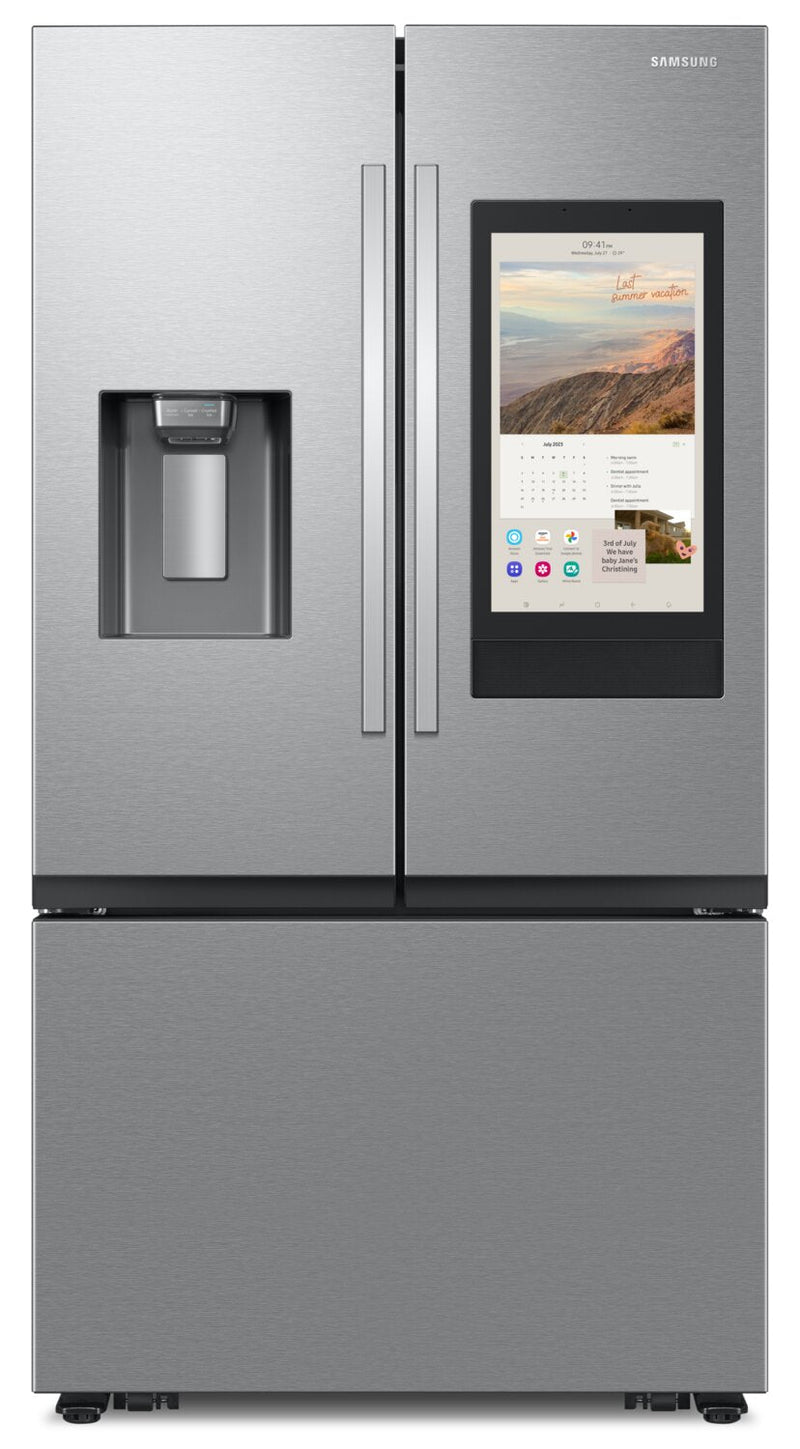 Samsung 25 Cu. Ft. French-Door Refrigerator with Family Hub™ - RF27CG5900SRAC  | Réfrigérateur Samsung de 25 pi³ à portes françaises avec portail Family HubMC - RF27CG5900SRAC  | RF27C59S