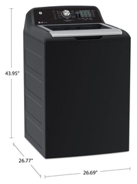 GE 5.3 Cu. Ft. Top Load Infusor Washer - Diamond Grey - GTW681BMRDG | Laveuse GE à chargement par le haut de 5,3 pi³ avec système de lavage Infusor - gris diamant - GTW681BMRDG