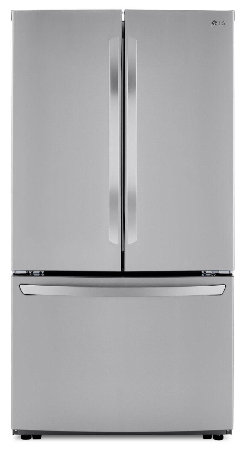 LG 23 Cu. Ft. Counter-Depth French-Door Refrigerator - LRFCC23D6S | Réfrigérateur LG de 23 pi³ à portes françaises de profondeur comptoir - LRFCC23D6S | LRFCC253