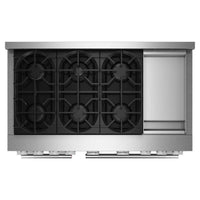 KitchenAid 6.3 Cu. Ft. 6 Burner Commercial-Style Gas Range – Stainless Steel - KFGD948SSS | Cuisinière à gaz KitchenAid de 6,3 pi³ de style commercial à 6 brûleurs - acier inoxydable - KFGD948SSS