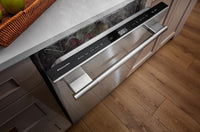 KitchenAid 24" 47 dBA Dishwasher with Third Level Utensil Rack - White - KDFS224SWH  | Lave-vaisselle KitchenAid de 24 po et de 47 dBA avec panier à ustensiles sur le troisième niveau - blanc - KDFS224SWH
