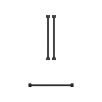 Thor Kitchen Handle and Knob Set for 30” Refrigerator in Black - CKA-RF3017-BLK | Ensemble de poignées et de boutons Thor Kitchen noir pour réfrigérateur de 30 po - CKA-RF3017-BLK  | RF30KBLK