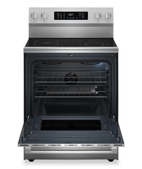 Maytag 30" 5.3 Cu. Ft. Electric Range with No Preheat Air Fry - Stainless Steel - YMFES7030SZ | Cuisinière électrique Maytag de 5,3 pi3 et de 30 po avec friture à air sans préchauffage - acier inoxydable - YMFES7030SZ