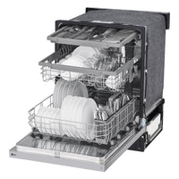 LG Electronics 24-inch Front Control Dishwasher in Stainless-LDFC2423U