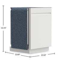 GE 24” 50 dBA Top Control Dishwasher with Auto Open Dry - White – GBT500SGVWW | Lave-vaisselle GE de 24 po et de 50 dBA avec commandes sur le dessus et séchage - blanc - GBT500SGVWW