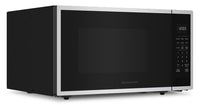 KitchenAid 1.6 Cu. Ft. Countertop Microwave – PrintShield Stainless Steel - YKMCS122SPS | Four à micro-ondes de comptoir KitchenAid de 1,6 pi3 - acier inoxydable PrintShieldMC - YKMCS122SPS