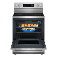 Maytag 30" 5.3 Cu. Ft. Electric Range with No Preheat Air Fry - Stainless Steel - YMFES7030SZ | Cuisinière électrique Maytag de 5,3 pi3 et de 30 po avec friture à air sans préchauffage - acier inoxydable - YMFES7030SZ