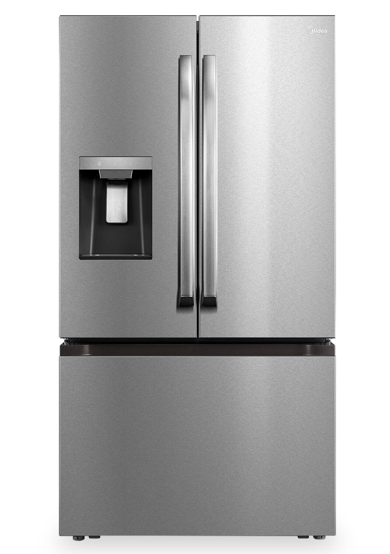 Midea 36" 29.3 Cu. Ft. French-Door Refrigerator - Stainless Steel - MRF29D3AST | Réfrigérateur Midea de 29,3 pi³ et de 36 po à portes françaises - acier inoxydable - MRF29D3AST | MRF29D3S