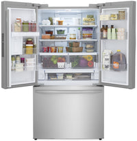 Frigidaire 28.8 Cu. Ft. French-Door Refrigerator with Internal Water Dispenser - FRFN2813AF | Réfrigérateur Frigidaire de 28,8 pi³ à portes françaises avec distributeur d’eau interne - FRFN2813AF | FRFN28AF