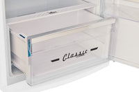 Unique Classic Retro 24" 11 Cu Ft. Top Freezer Refrigerator – Marshmallow White - UNQ-310L W TM | Réfrigérateur Classic Rétro d’Unique de 24 po et de 11 pi3 à congélateur supérieur - blanc guimauve - UNQ-310L W TM
