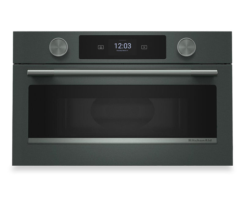 Kitchenaid® 30" Built-In Microwave Oven with Air Fry – Juniper - KMBS730SJP | Four à micro-ondes encastré KitchenAid de 30 po avec friture à air - genièvre - KMBS730SJP