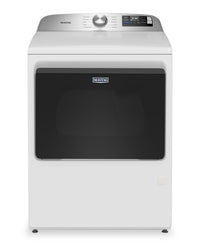 Maytag 7.4 Cu. Ft. Gas Dryer with Advanced Moisture Sensing – White - MGD6205RW	 | Sécheuse à gaz Maytag de 7,4 pi3 avec détection d’humidité avancée - blanche - MGD6205RW