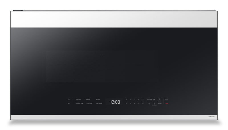 Samsung Bespoke 2.1 Cu. Ft. Over-the-Range Microwave with SmartThings Cooking - ME21DB650012AC  | Four à micro-ondes à hotte intégrée Bespoke Samsung de 2,1 pi³ avec SmartThings Cooking - ME21DB650012AC  | ME21DB6W