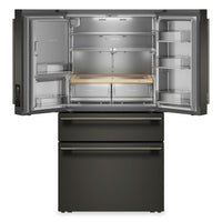 Kitchenaid 29 Cu. Ft. French Door Refrigerator – Black Ore - KRMF436SBE | Réfrigérateur KitchenAid de 29 pi3 à portes françaises - minerai noir - KRMF436SBE