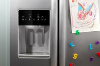 Whirlpool 36" 28.7 Cu. Ft. Side-by-Side Refrigerator - Fingerprint-Resistant Stainless - WRSF5536RZ | Réfrigérateur Whirlpool de 28,7 pi³ et de 36 po à compartiments juxtaposés - acier inoxydable résistant aux traces de doigts - WRSF5536RZ