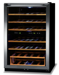 Frigidaire 4.4 Cu. Ft. 45-Bottle Two-Zone Wine Cooler - FRWW4543AS  | Refroidisseur à vin Frigidaire de 4,4 pi3 à 2 zones pour 45 bouteilles - FRWW4543AS  | FRWW454S