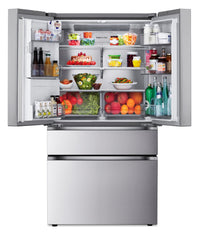 LG 29 Cu. Ft. Smart 4-Door French-Door Refrigerator with Full-Convert Drawer™ - LF29S8330S | Réfrigérateur intelligent LG de 29 pi³ à 4 portes françaises avec tiroir Full-ConvertMC - LF29S8330S | LF29S83S