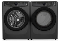 Electrolux 5.2 Cu. Ft. Front-Load Steam Washer and 8 Cu. Ft. Electric Dryer – Titanium  | Laveuse à la vapeur à chargement frontal de 5,2 pi³ et sécheuse électrique de 8 pi³ d’Electrolux - titane  | ELFL743T