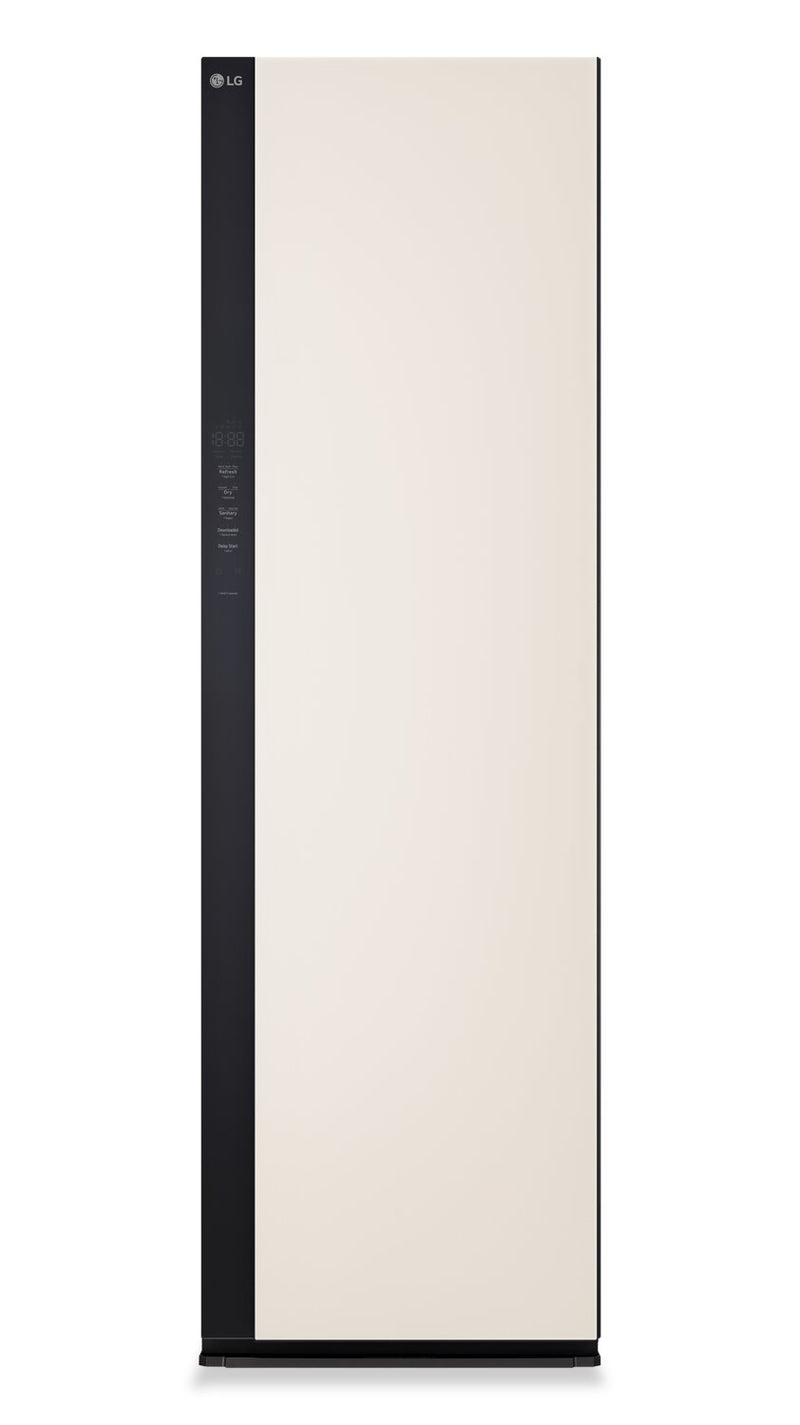 LG Styler Steam Closet with TrueSteam® Technology and Dynamic MovingHanger™ - SC5MAR4G | Système d’entretien de vêtements à la vapeur StylerMD de LG avec technologie TrueSteamMD et cintre mobile Dynamique MovingHangerMC - SC5MAR4G