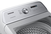 Samsung 5.7 Cu. Ft. Top-Load Washer with ActiveWave Agitator and 7.4 Cu. Ft. Electric Dryer  | Laveuse chargement par le haut 5,7 pi³ avec agitateur ActiverWave et sécheuse électrique 7,4 pi³ Samsung  | SATL520A
