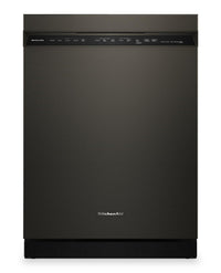 KitchenAid 24" 44 dBA Dishwasher with 360° Max Jets™ Third Rack - Black Ore - KDFS424SBE | Lave-vaisselle KitchenAid de 24 po et de 44 dBA avec troisième panier 360° Max JetsMC - minerai noir - KDFS424SBE