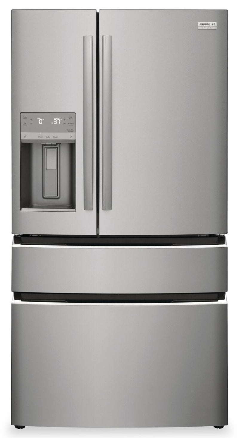Frigidaire Gallery 26.3 Cu. Ft. 4-Door French-Door Refrigerator - GRMS2773AF | Réfrigérateur 4 portes Frigidaire Gallery de 26,3 pi3 à portes françaises - GRMS2773AF | GRMS277F