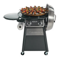 Cuisinart 360° Outdoor Stainless Steel Griddle Cooking Station - CGG-888-C | Station de cuisson Griddle 360° de Cuisinart pour l'extérieur en acier inoxydable avec plaque chauffante - CGG-888-C | CGG888CC
